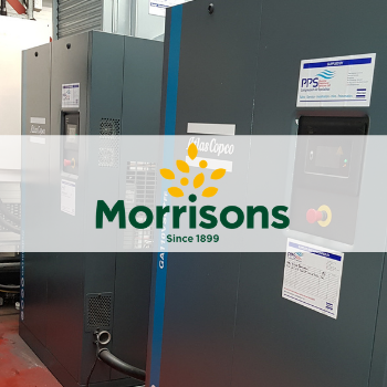 Morrisons Gadbrook increase resilience, energy efficiency and capacity with a new compressed air system